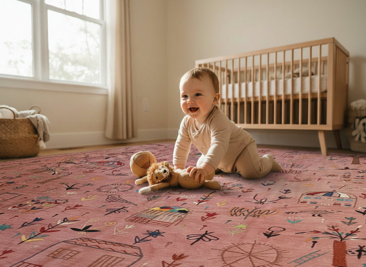 Are Custom Rugs Safe for Babies? A Parent’s Guide