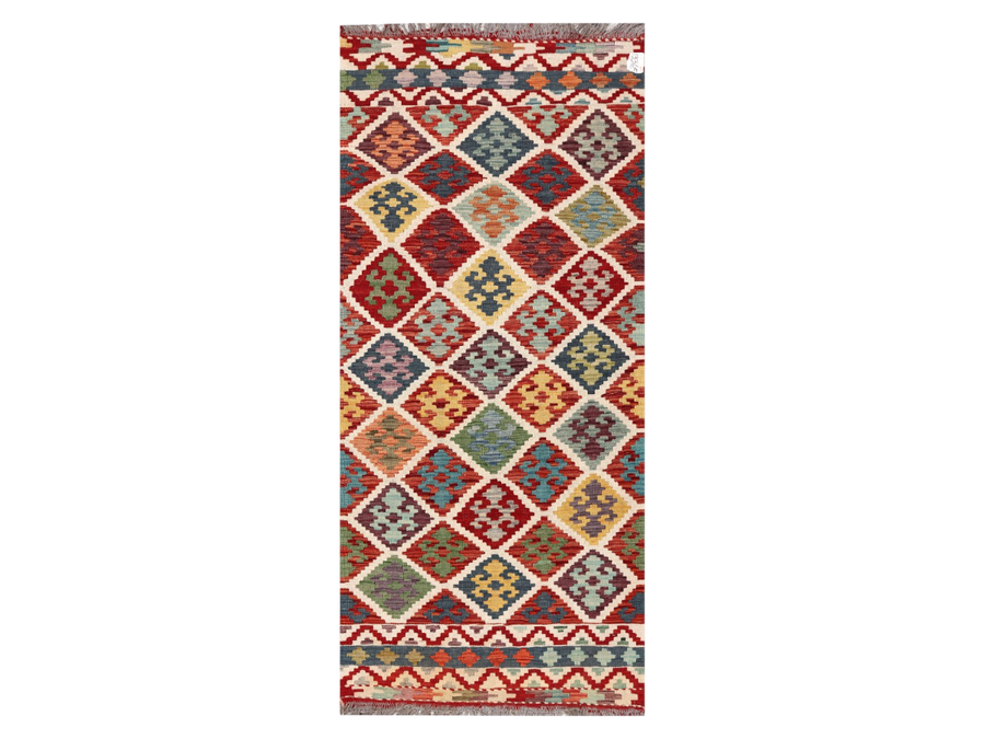 How a Maimana kilim is made