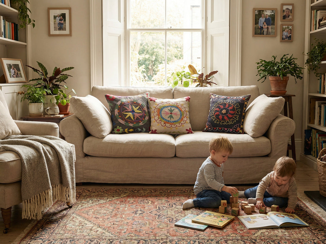Choose Suzani Cushions for Homes Where Stories Are Shared