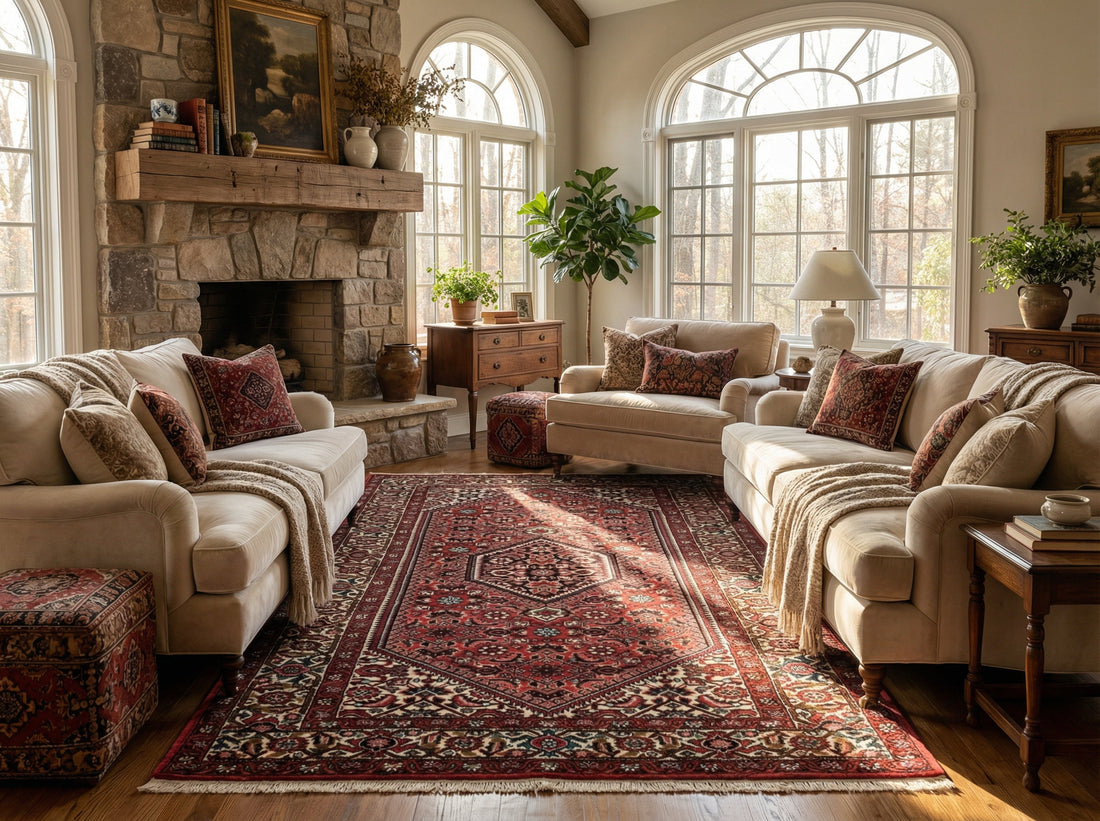 The Journey of a Handknotted Rug from Loom to Home
