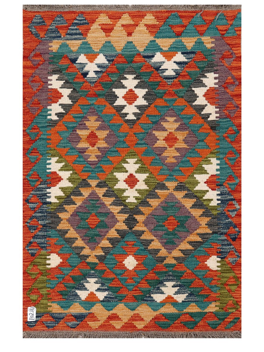 Maimana Afghanistan Kilim Rug 