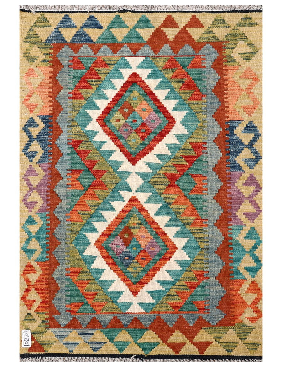 Maimana Afghanistan Kilim Rug 