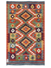 Maimana Afghanistan Kilim Rug 