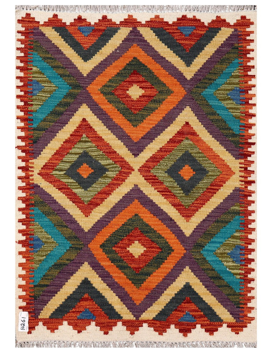 Maimana Afghanistan Kilim Rug 
