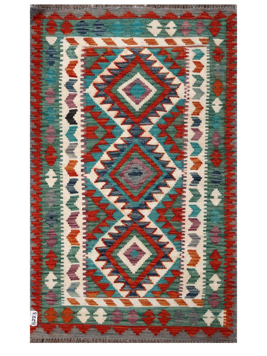 Maimana Afghanistan Kilim Rug 