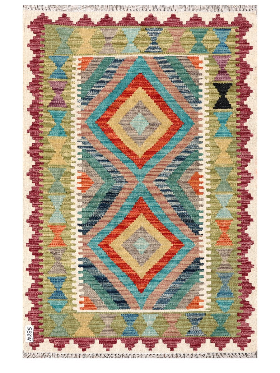 Maimana Afghanistan Kilim Rug 