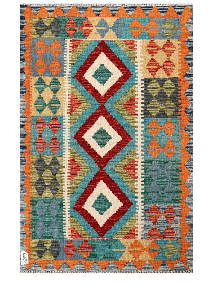 Maimana Afghanistan Kilim Rug 