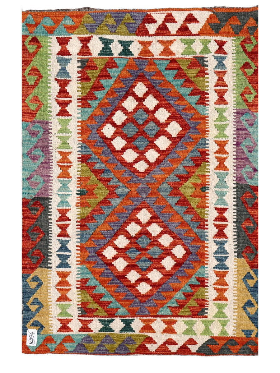 Maimana Afghanistan Kilim Rug 