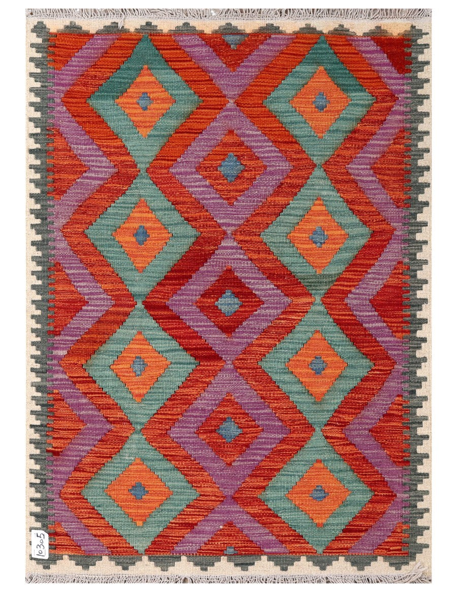 Maimana Afghanistan Kilim Rug 