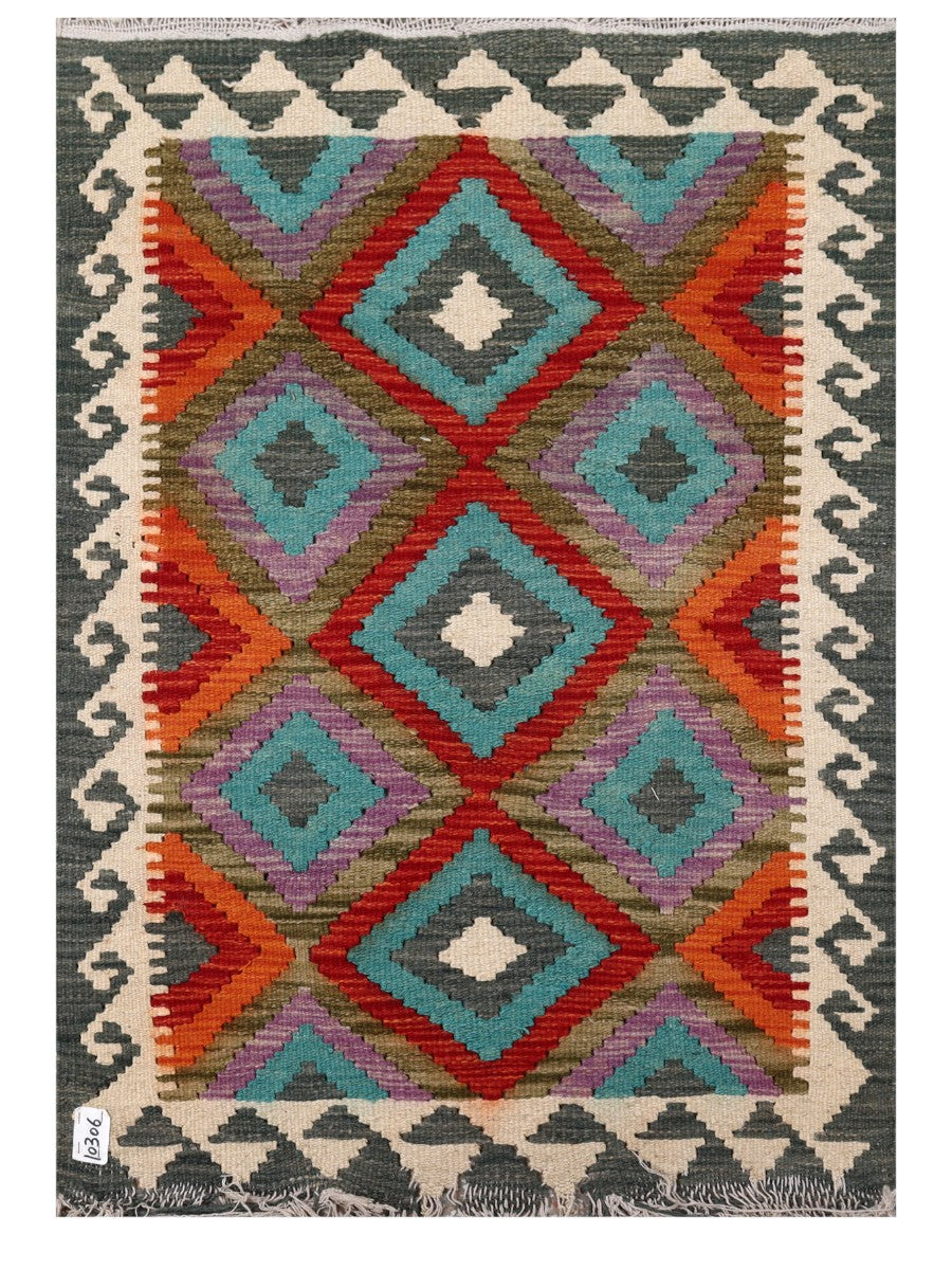 Maimana Afghanistan Kilim Rug 