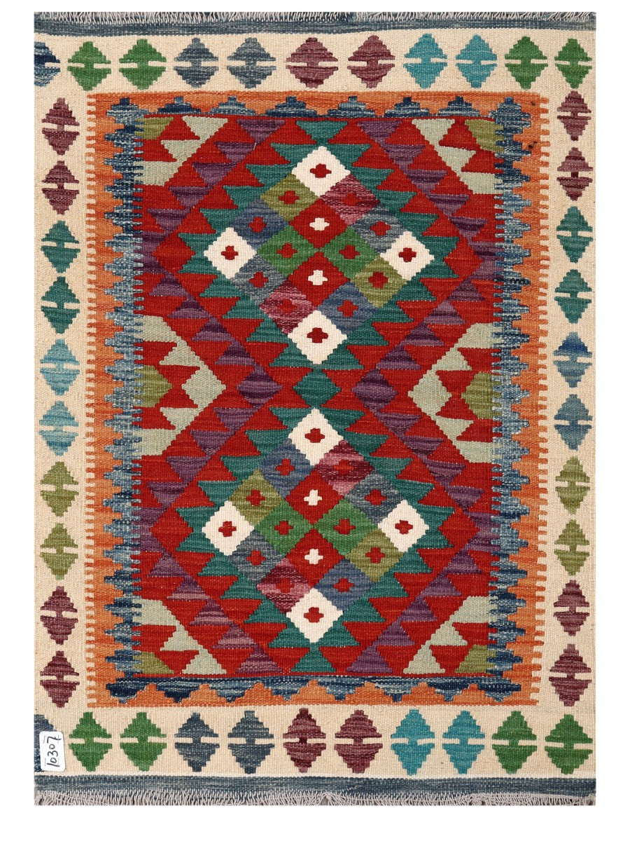 Maimana Afghanistan Kilim Rug 