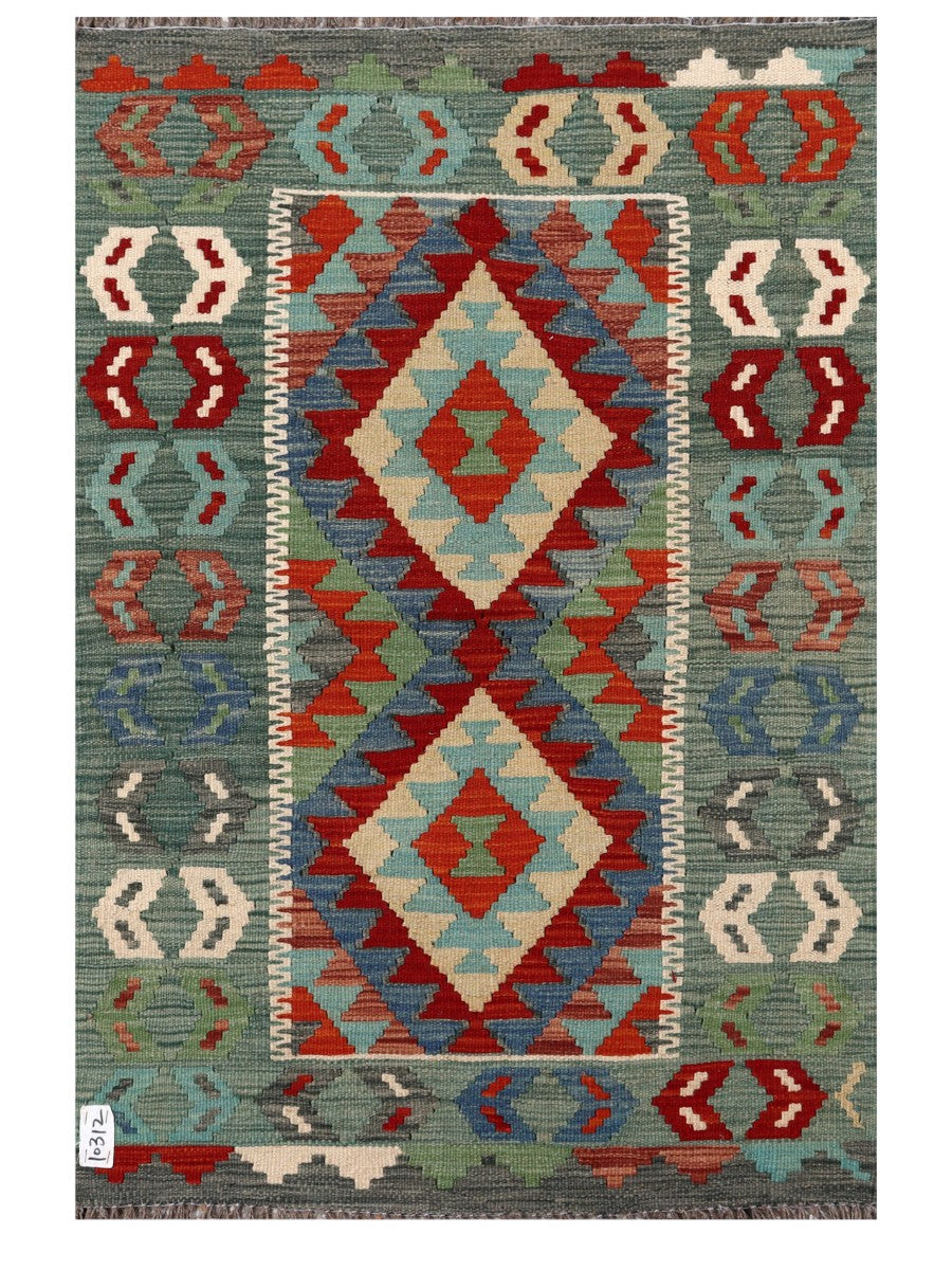 Maimana Afghanistan Kilim Rug 