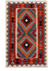 Maimana Afghanistan Kilim Rug 