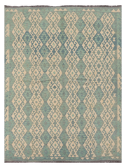 Maimana Afghanistan Kilim Area Rug - 339 x 252 cm