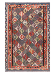 Maimana Afghanistan Kilim Area Rug - 288 x 193 cm