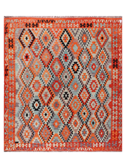 Maimana Afghanistan Kilim Area Rug - 290 x 261 cm