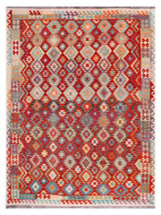 Maimana Afghanistan Kilim Area Rug - 345 x 263 cm