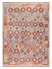 Maimana Afghanistan Kilim Area Rug - 338 x 252 cm