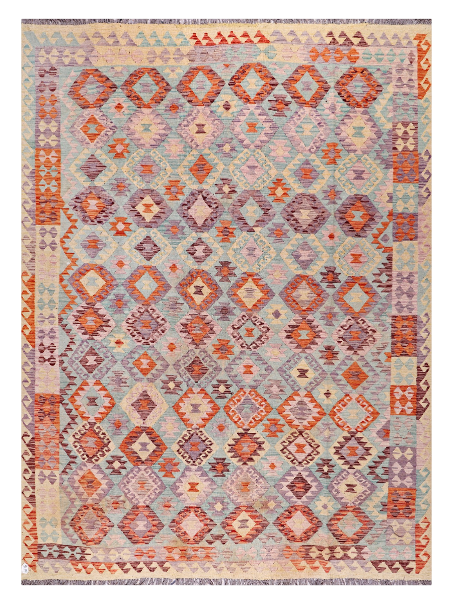 Maimana Afghanistan Kilim Area Rug - 338 x 252 cm