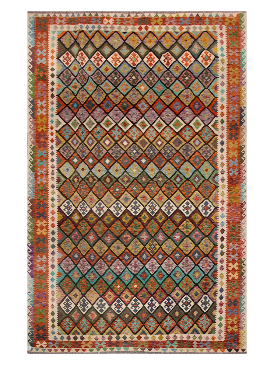 Maimana Afghanistan Kilim Area Rug - 469 x 300 cm