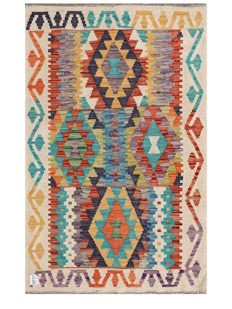 Maimana Afghanistan Kilim Rug 
