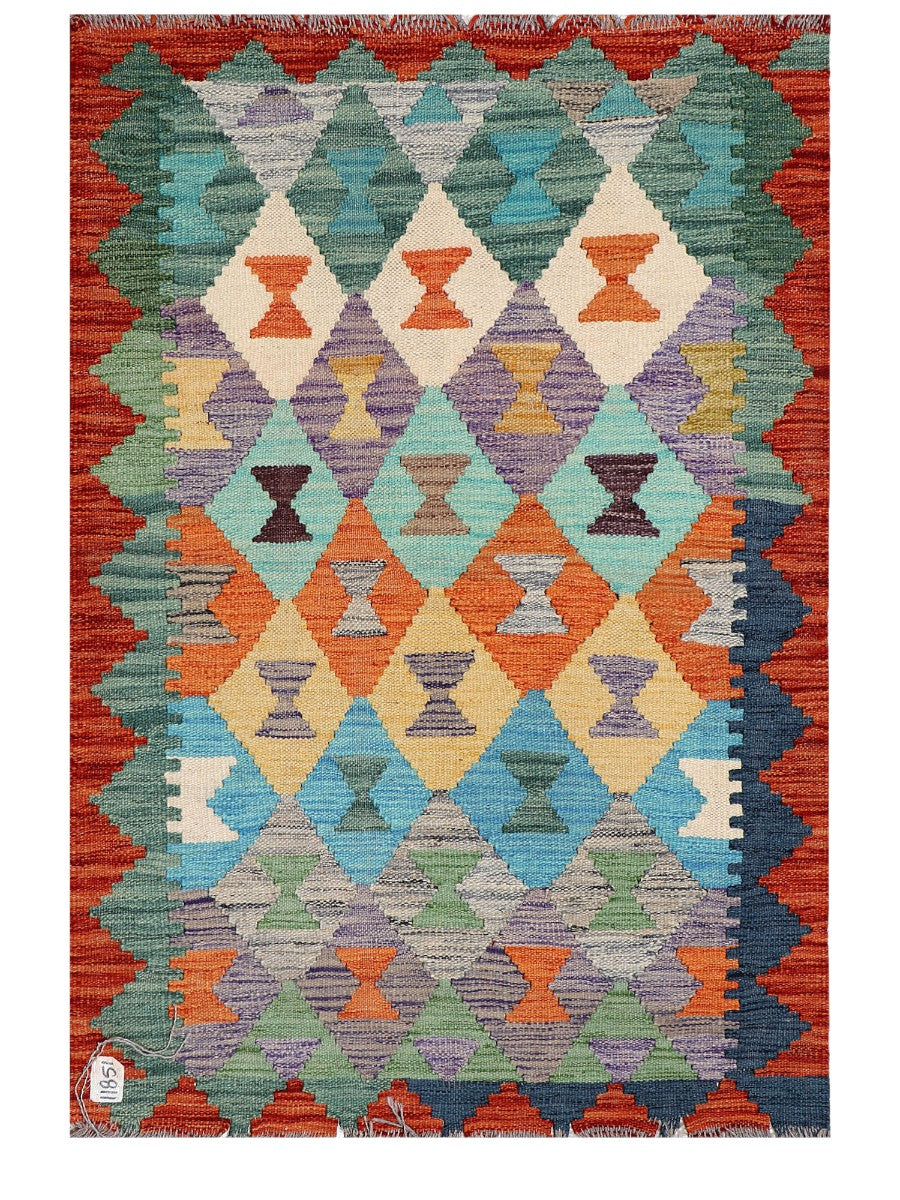 Maimana Afghanistan Kilim Rug 
