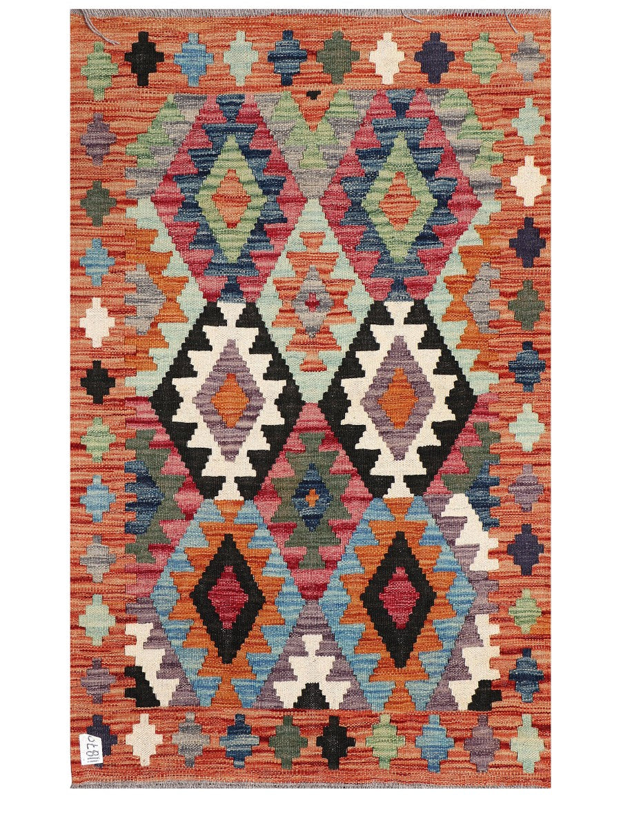 Maimana Afghanistan Kilim Rug 