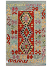 Maimana Afghanistan Kilim Rug 
