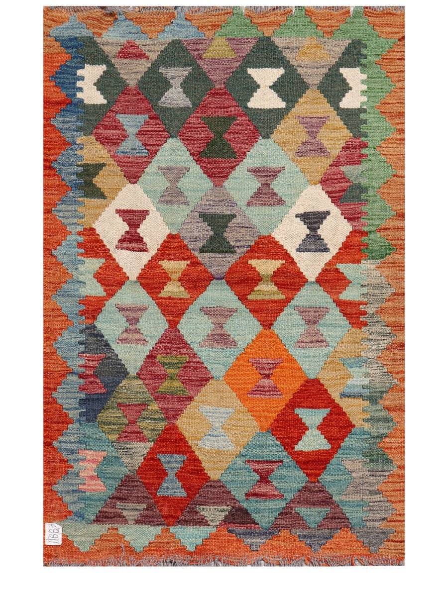 Maimana Afghanistan Kilim Rug 