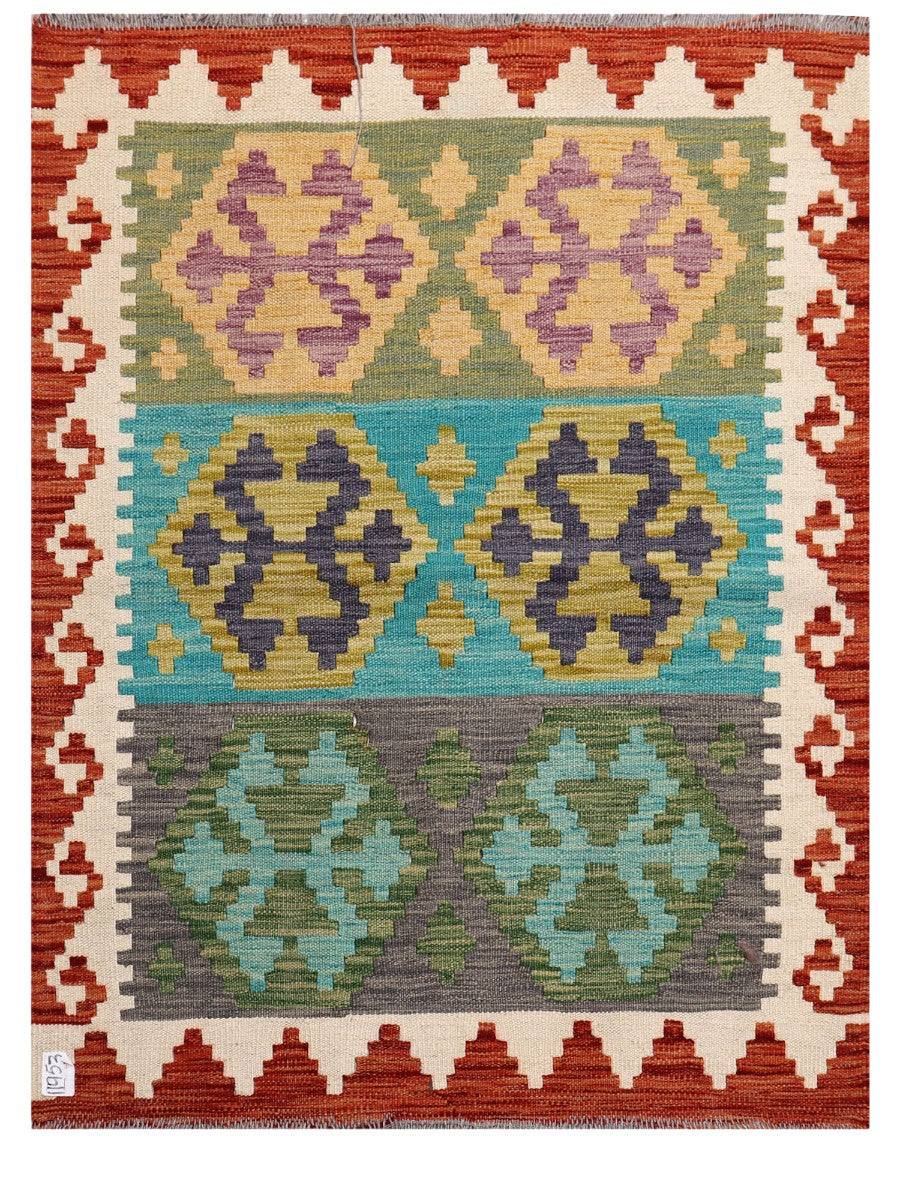 Maimana Afghanistan Kilim Rug 