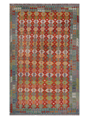 Maimana Afghanistan Kilim Area Rug - 482 x 302 cm
