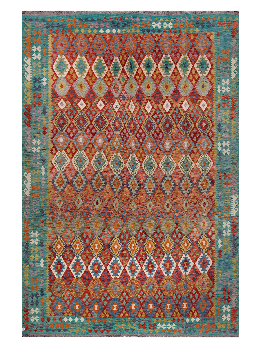 Maimana Afghanistan Kilim Area Rug - 474 x 315 cm