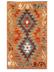 Maimana Afghanistan Kilim Rug - 96 x 57 cm
