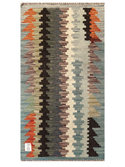Maimana Afghanistan Kilim Rug - 94 x 50 cm