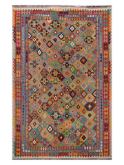 Maimana Afghanistan Kilim Area Rug - 483 x 310 cm