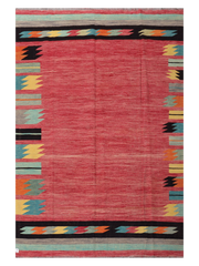 Maimana Afghanistan Kilim Area Rug - 297 x 200 cm