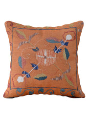Suzani Hand Embroidered Cushion Cover - 45 x 45 cm