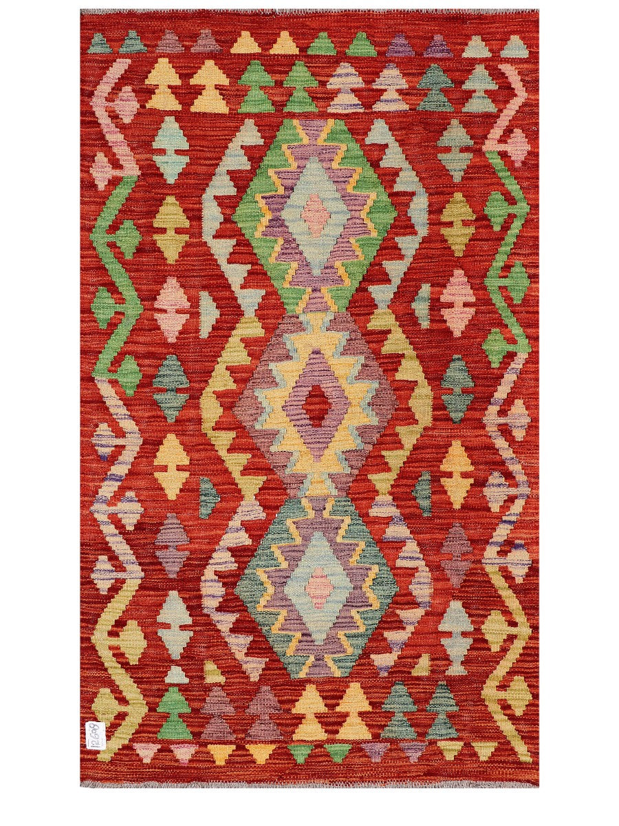 Maimana Afghanistan Kilim Rug 