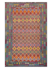Maimana Afghanistan Kilim Area Rug - 478 x 310 cm