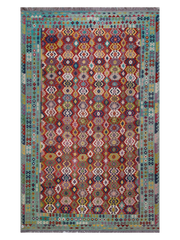 Maimana Afghanistan Kilim Area Rug - 503 x 310 cm