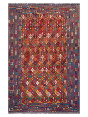 Maimana Afghanistan Kilim Area Rug - 489 x 316 cm