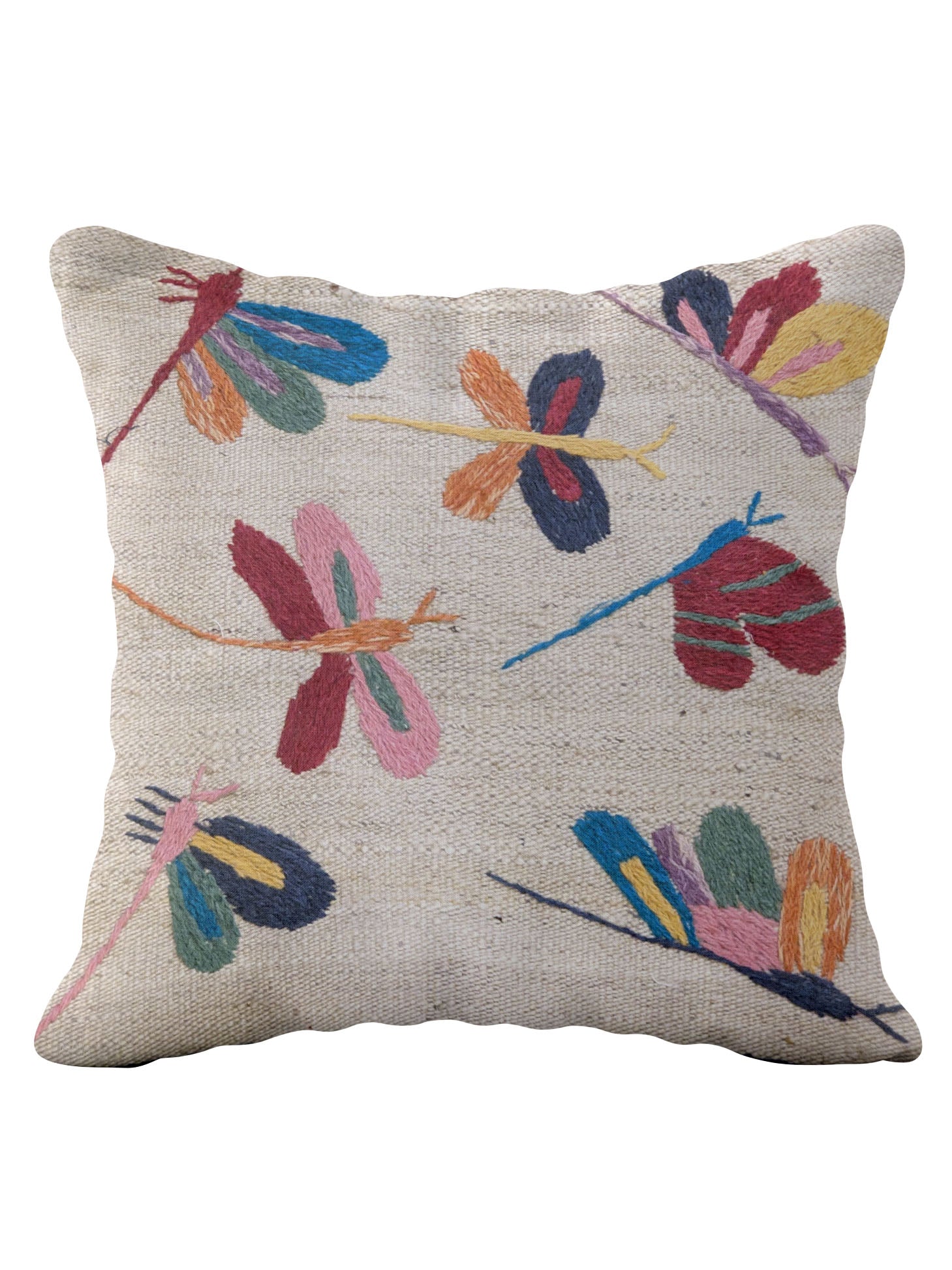 Suzani Hand Embroidered Cushion Cover - 45 x 45 cm