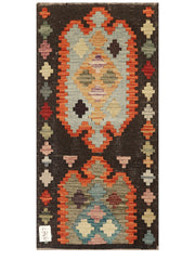 Maimana Afghanistan Kilim Rug - 94 x 48 cm
