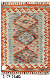 Maimana Afghanistan Kilim Rug - 94 x 63 cm