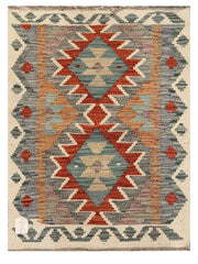 Maimana Afghanistan Kilim Rug - 90 x 67 cm