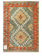Maimana Afghanistan Kilim Rug - 83 x 58 cm