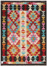 Maimana Afghanistan Kilim Accent Rug - 151 x 106 cm