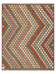 Maimana Afghanistan Kilim Accent Rug - 204 x 158 cm