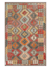 Maimana Afghanistan Kilim Area Rug - 300 x 195 cm