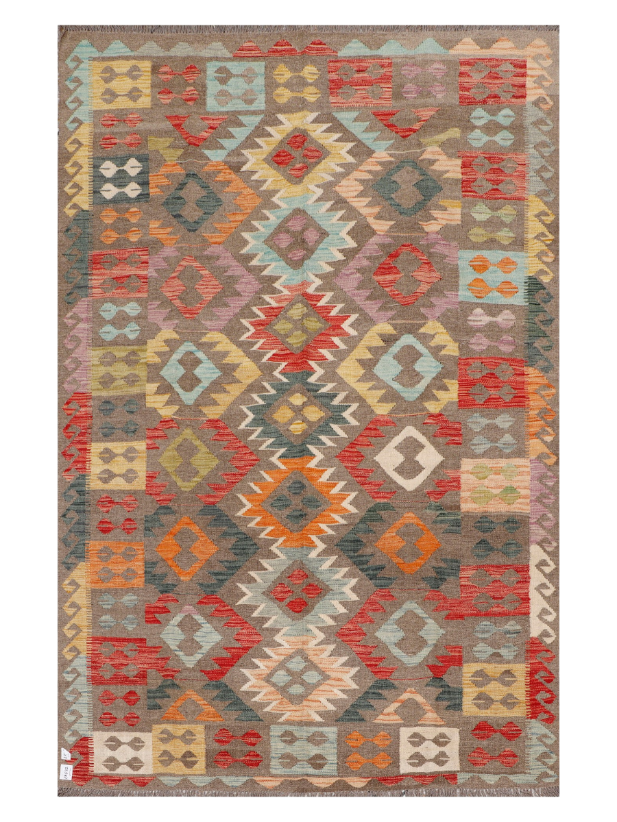 Maimana Afghanistan Kilim Area Rug - 300 x 195 cm